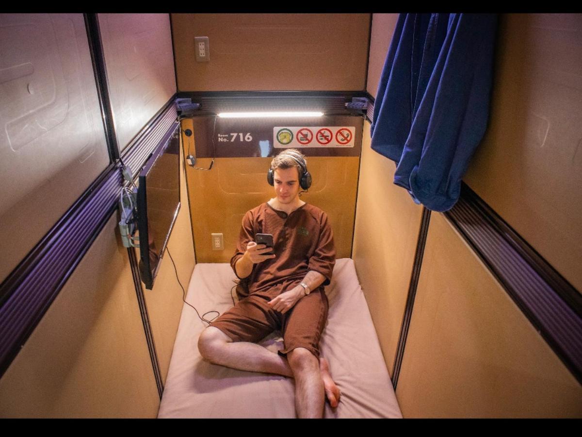 Capsule Hotel Anshin Oyado Premium Nagoya Sakae Eksteriør billede
