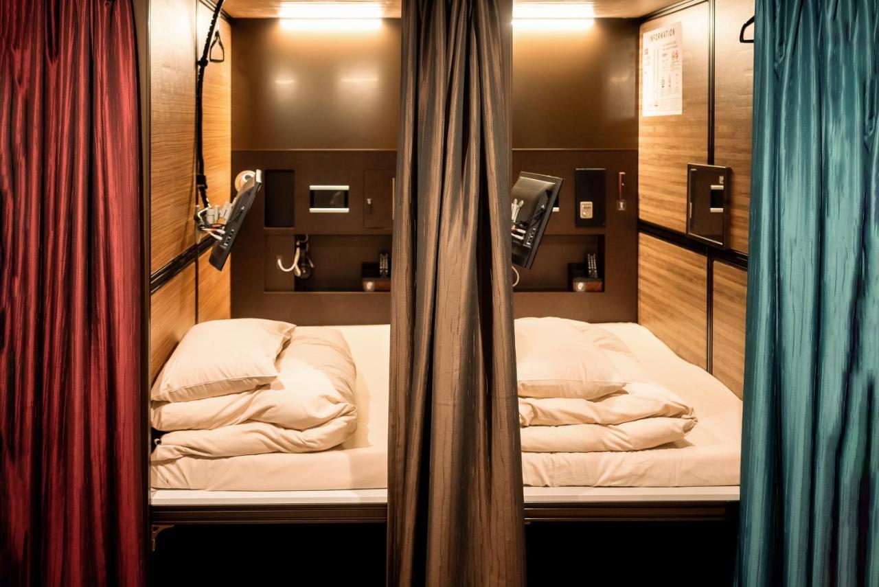 Capsule Hotel Anshin Oyado Premium Nagoya Sakae Eksteriør billede