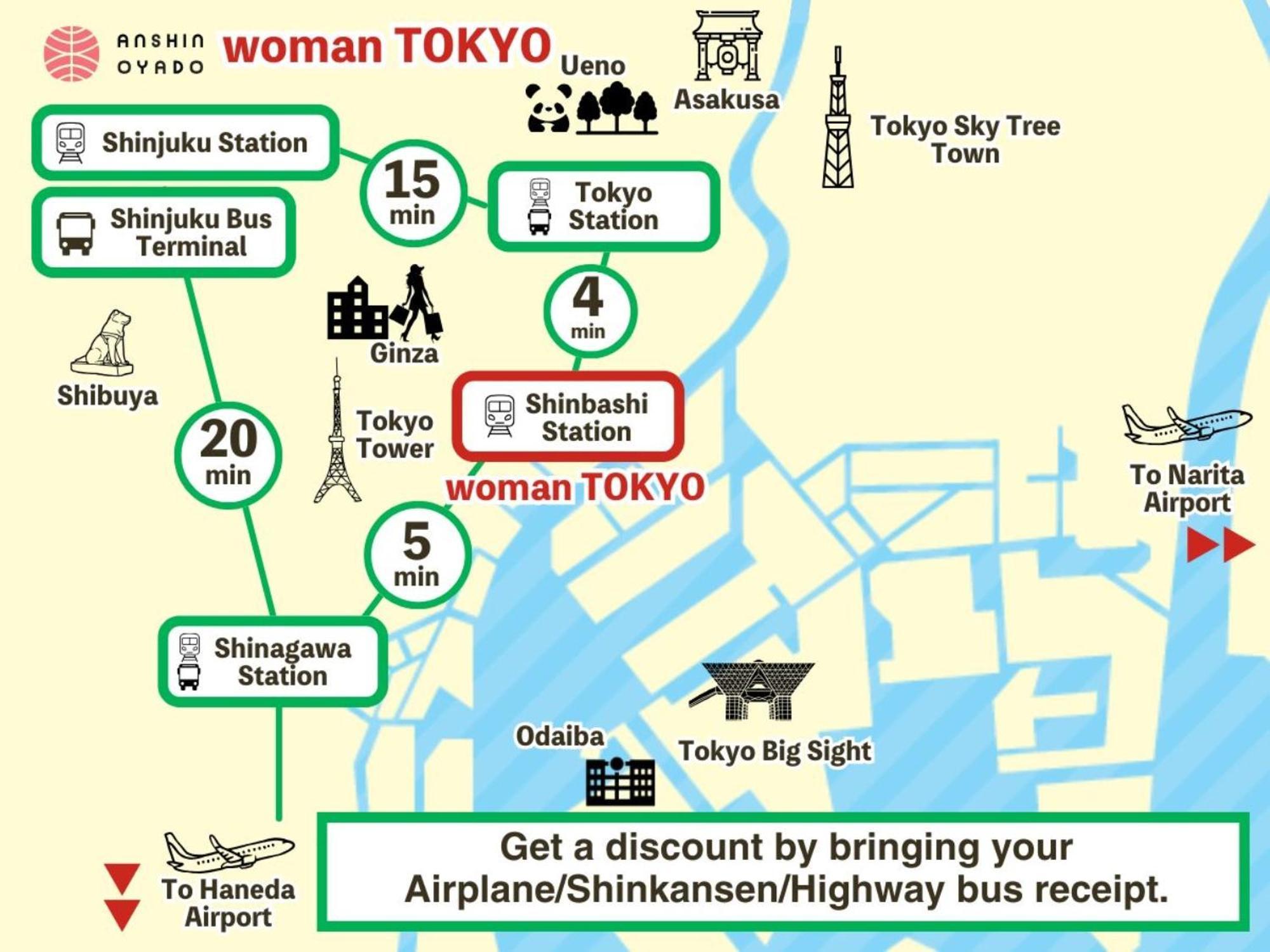 Capsule Hotel Anshin Oyado Premium Nagoya Sakae Eksteriør billede